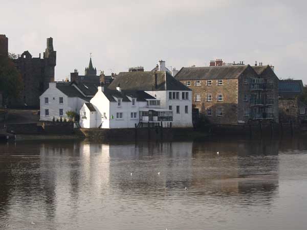 View across the River Dee to Kirkcudbright